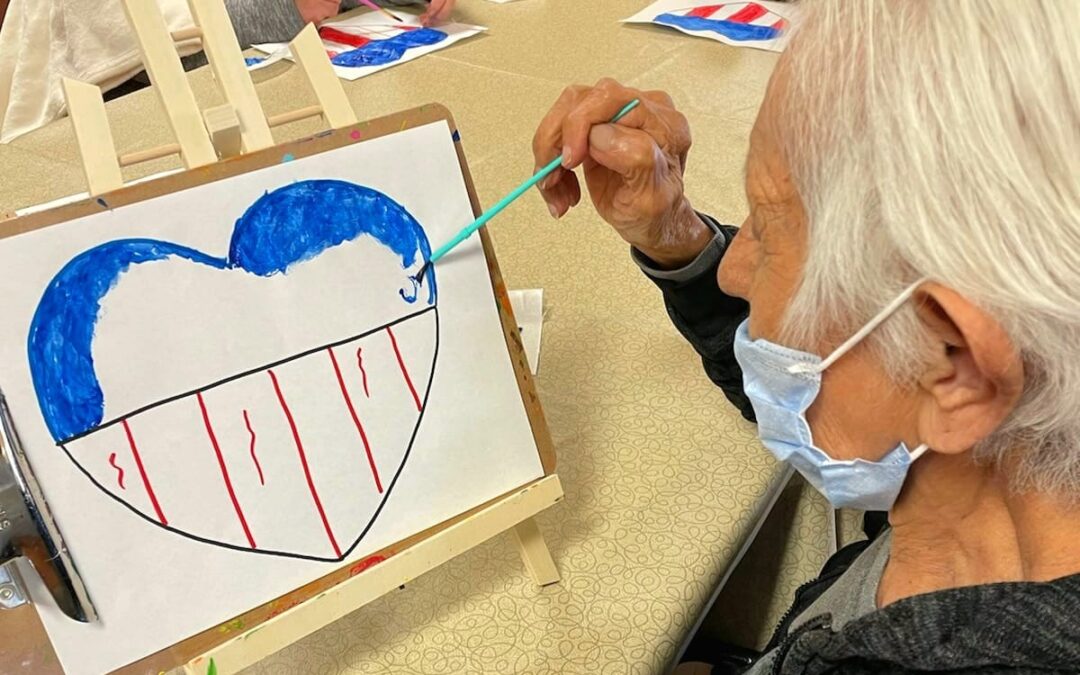 Craft Time at Los Arcos Care Center